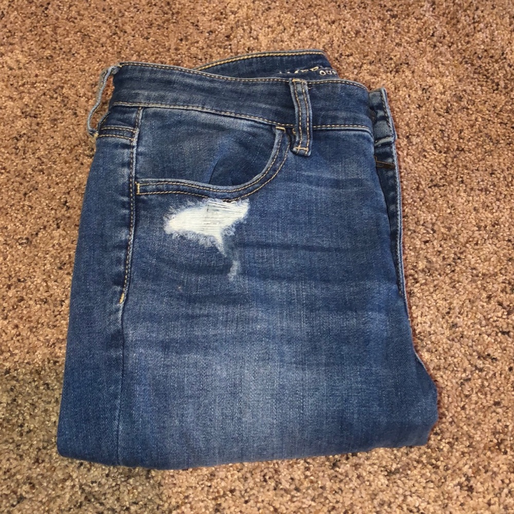 AEO Super Stretch High Waisted Jeans